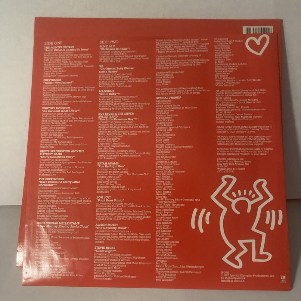 A VERY SPECIAL CHRISTMAS 87 33 rpm 12" vinyl record Special Olympics Production - Picture 9 of 12